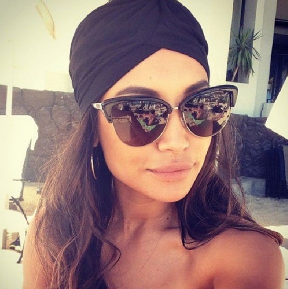 Accessories - Black Ribbed Turban Gatsby Hat Chemo Cap Alopecia Headwrap